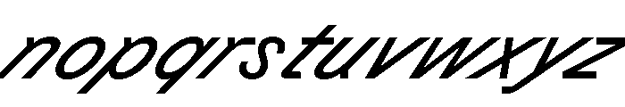 GTPlanar Italic45Regular 2 Font LOWERCASE