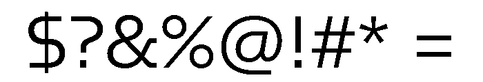 GTPlanar Light 2 Font OTHER CHARS
