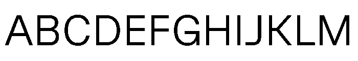 GTPlanar Light 2 Font UPPERCASE