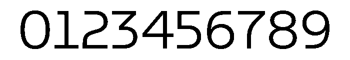 GTPlanar Light Font OTHER CHARS