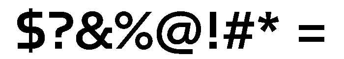 GTPlanar Medium 2 Font OTHER CHARS