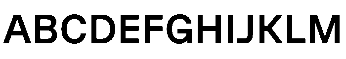 GTPlanar Medium 2 Font UPPERCASE