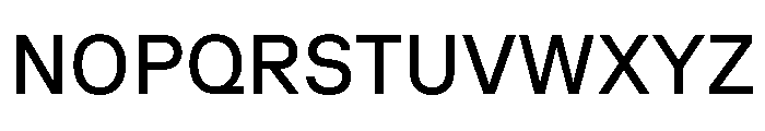 GTPlanar Regular 2 Font UPPERCASE
