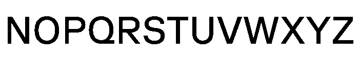 GTPlanar Regular Font UPPERCASE