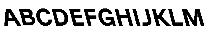 GTPlanar Retalic15Bold Font UPPERCASE
