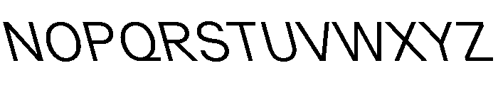 GTPlanar Retalic15Light Font UPPERCASE
