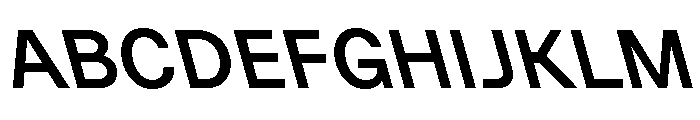 GTPlanar Retalic15Medium 2 Font UPPERCASE