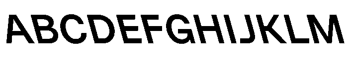 GTPlanar Retalic15Medium Font UPPERCASE
