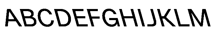 GTPlanar Retalic15Regular Font UPPERCASE