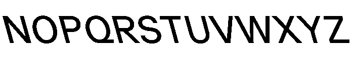 GTPlanar Retalic15Regular Font UPPERCASE