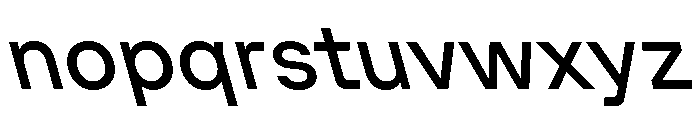 GTPlanar Retalic15Regular Font LOWERCASE