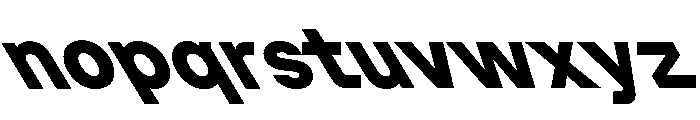 GTPlanar Retalic30Black 2 Font LOWERCASE