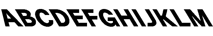 GTPlanar Retalic30Black Font UPPERCASE