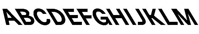 GTPlanar Retalic30Bold Font UPPERCASE
