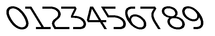 GTPlanar Retalic30Light Font OTHER CHARS