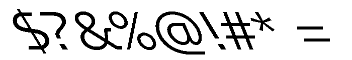 GTPlanar Retalic30Light Font OTHER CHARS