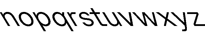 GTPlanar Retalic30Light Font LOWERCASE