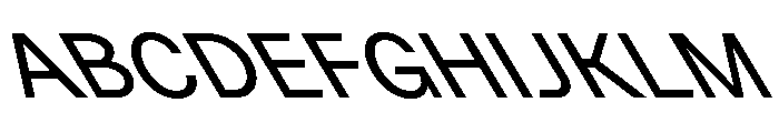 GTPlanar Retalic30Regular 2 Font UPPERCASE