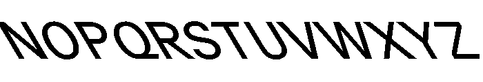 GTPlanar Retalic30Regular 2 Font UPPERCASE