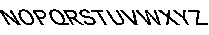 GTPlanar Retalic30Regular Font UPPERCASE