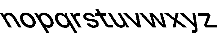 GTPlanar Retalic30Regular Font LOWERCASE