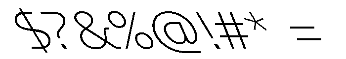 GTPlanar Retalic30Thin 2 Font OTHER CHARS