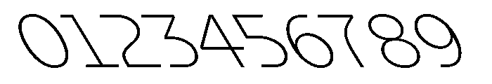 GTPlanar Retalic30Thin Font OTHER CHARS