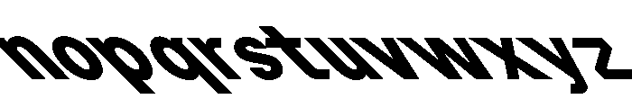 GTPlanar Retalic45Black Font LOWERCASE