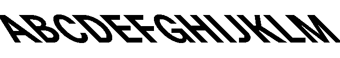 GTPlanar Retalic45Bold Font UPPERCASE