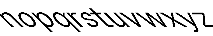 GTPlanar Retalic45Light 2 Font LOWERCASE