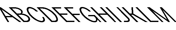 GTPlanar Retalic45Light Font UPPERCASE