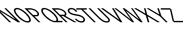 GTPlanar Retalic45Light Font UPPERCASE