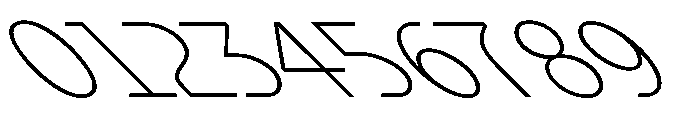 GTPlanar Retalic45Thin 2 Font OTHER CHARS