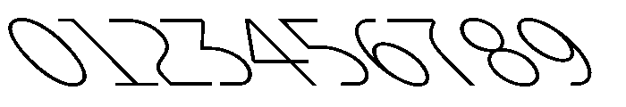 GTPlanar Retalic45Thin Font OTHER CHARS