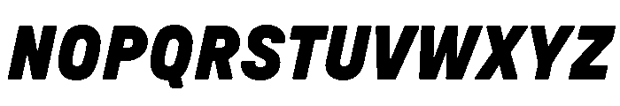 GTPressuraLCGV BlackItalic 2 Font UPPERCASE