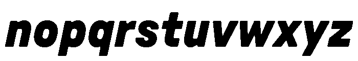 GTPressuraLCGV BlackItalic 2 Font LOWERCASE