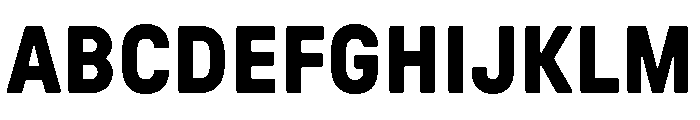 GTPressuraLCGV Bold Font UPPERCASE