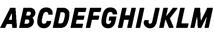 GTPressuraLCGV BoldItalic 2 Font UPPERCASE