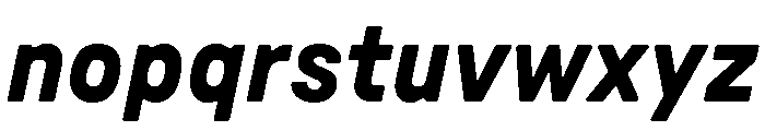 GTPressuraLCGV BoldItalic 2 Font LOWERCASE