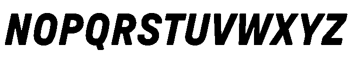 GTPressuraLCGV BoldItalic Font UPPERCASE