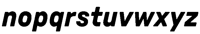 GTPressuraLCGV BoldItalic Font LOWERCASE