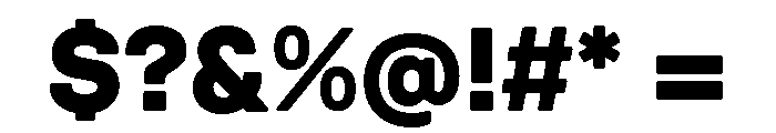 GTPressuraLCGV ExtendedBlack Font OTHER CHARS