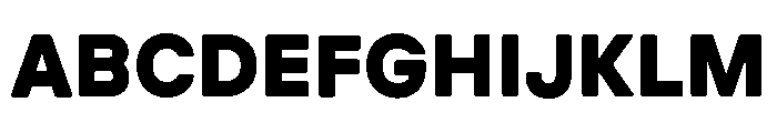 GTPressuraLCGV ExtendedBlack Font UPPERCASE