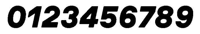 GTPressuraLCGV ExtendedBlackItalic Font OTHER CHARS