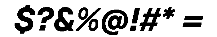 GTPressuraLCGV ExtendedBoldItalic 2 Font OTHER CHARS