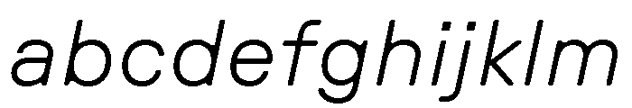 GTPressuraLCGV ExtendedLightItalic 2 FONT