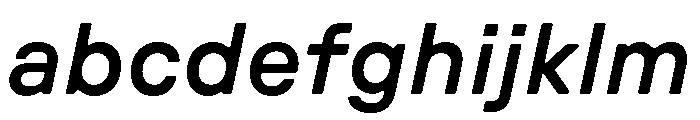 GTPressuraLCGV ExtendedMediumItalic FONT
