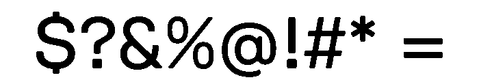 GTPressuraLCGV ExtendedRegular Font OTHER CHARS