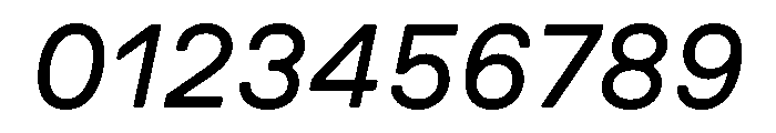 GTPressuraLCGV ExtendedRegularItalic Font OTHER CHARS