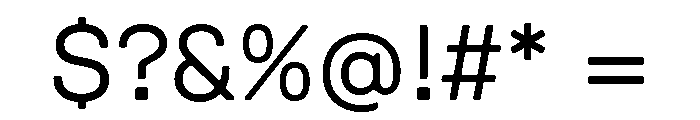 GTPressuraLCGV ExtendedText 2 Font OTHER CHARS